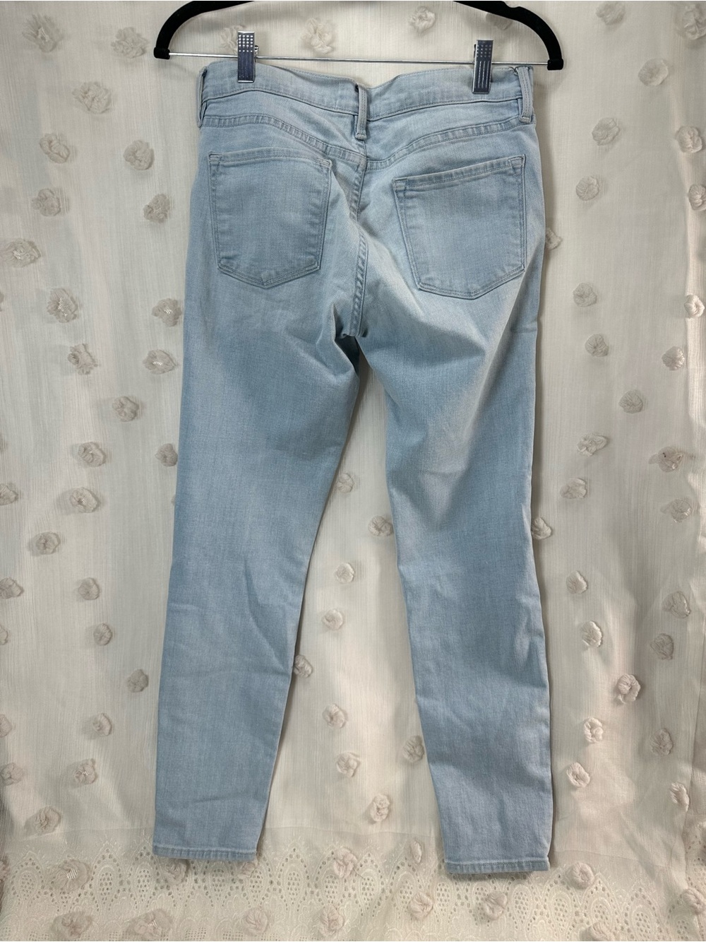 Frame Denim Women’s Light Wash Skinny Jeans Size 27 - Picture 4 of 6